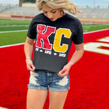 KC Block with Super Bowl Wins by Randi Mahomes