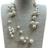 ATG Long Pearl Statement Necklaces
