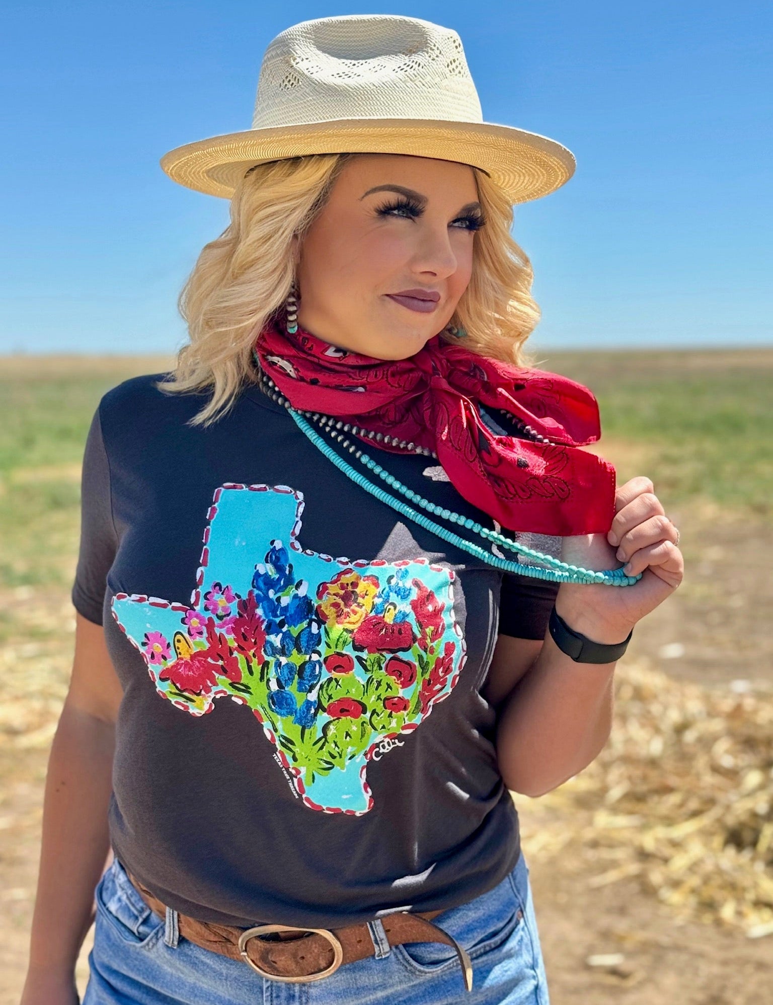 Callie Ann Stelter Bluebonnet Texas Tee