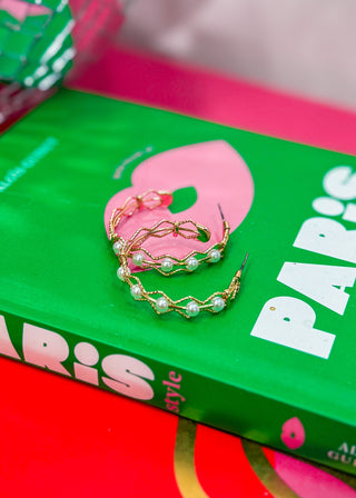 Mara Wavy Hoop Earrings - 2 Styles