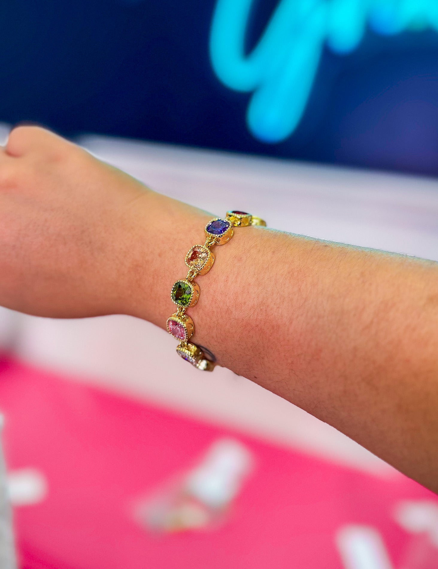 Milan Multi CZ Bracelet