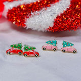 Joy On Wheels Earrings - 2 Colors - HOLIDAY CHEER - FINAL SALE