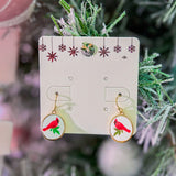 Cardinal Earrings - FINAL SALE