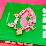 Katee Scarf Charm Bracelet