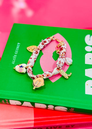 Katee Scarf Charm Bracelet