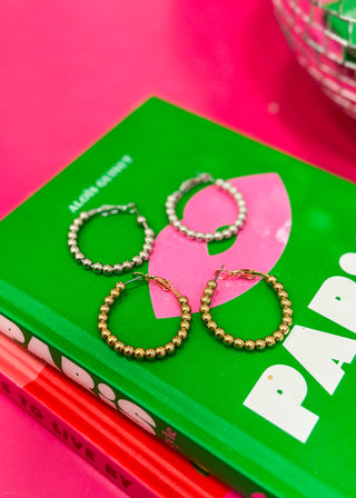 Collins Hoop Earrings - 2 Styles by Pink Panache