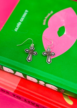 Yesenia Cross Earrings