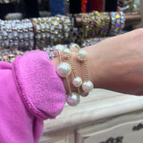 ATG 3-Strand Pearl Bracelet Stacks