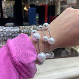 ATG 3-Strand Pearl Bracelet Stacks