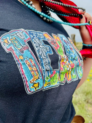 Callie Ann Stelter All Things Texas Tee