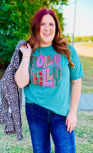 Holly Jolly Tee - Comfort Colors