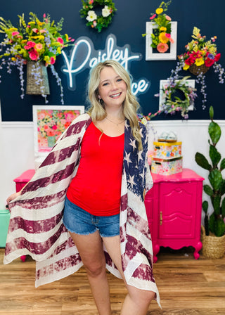 Patriotic Feeling Kimono