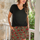 DEAL - Wild Star Leopard Skort - PREORDER