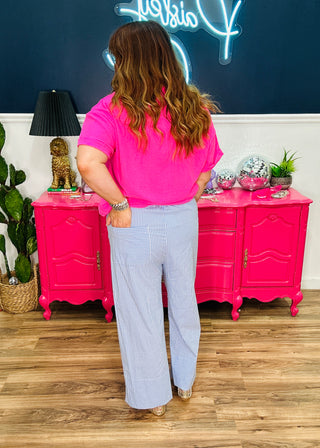 Walk The Line Pants - Light Blue - FINAL SALE