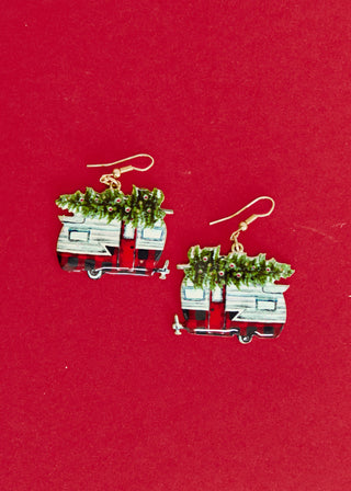 Christmas Tree Trails Earrings