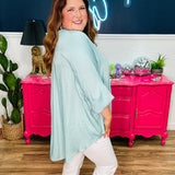 Kenzie Top - Mint - LAST ONES FINAL SALE