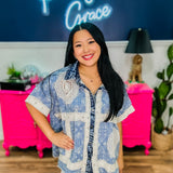 Simple Joy Button Up