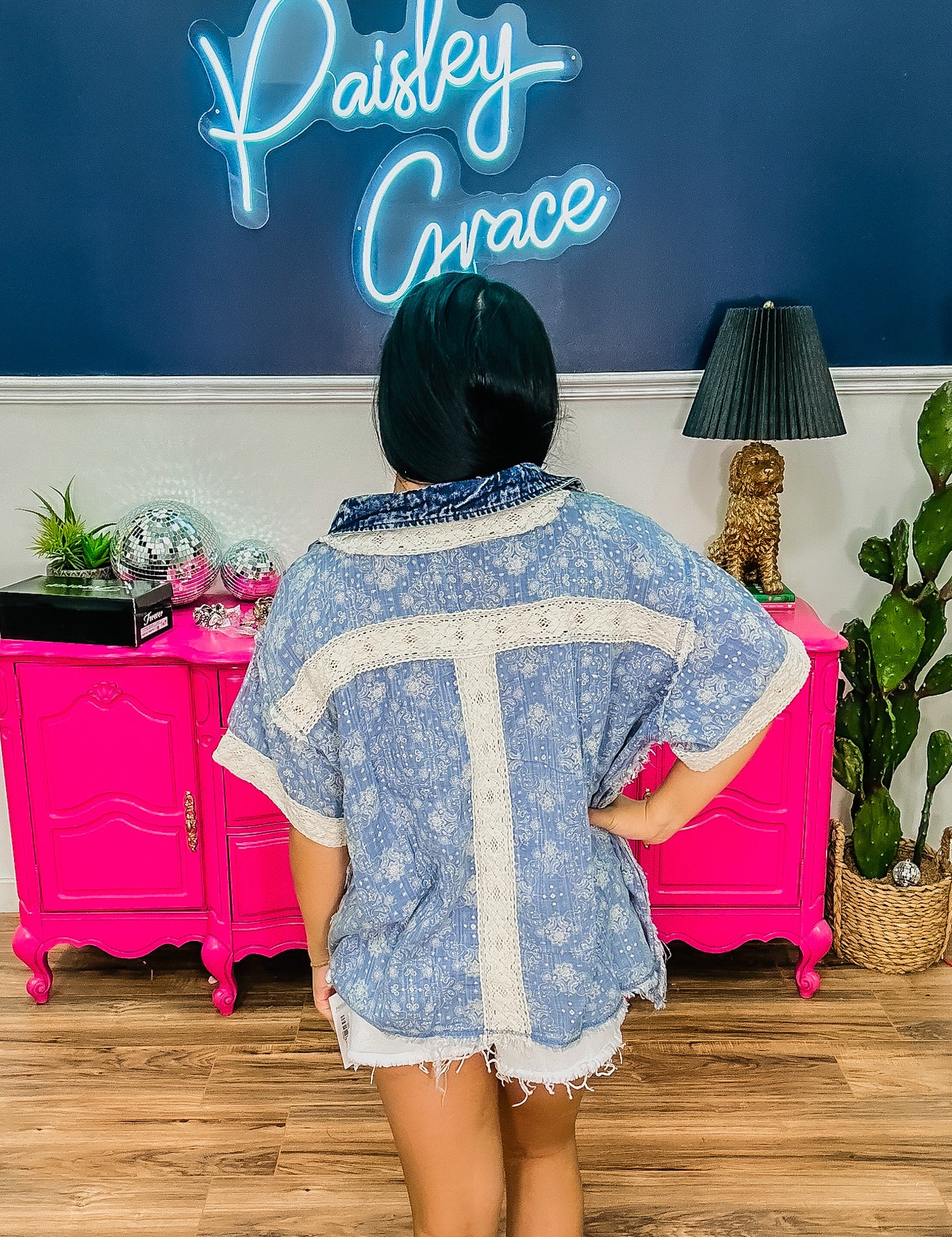Simple Joy Button Up