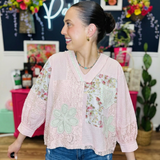 Rosy Mix Top