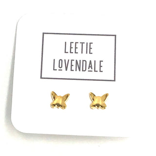 Butterfly Fluttering Deadstock Stud Earrings  - PREORDER