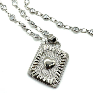 Sacred Spark Necklace - Channel Layering Necklace - 2 Sizes