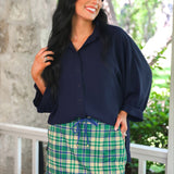 DEAL - Parker Plaid Skort - PREORDER