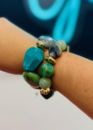 Avery Chunky Bracelet Set