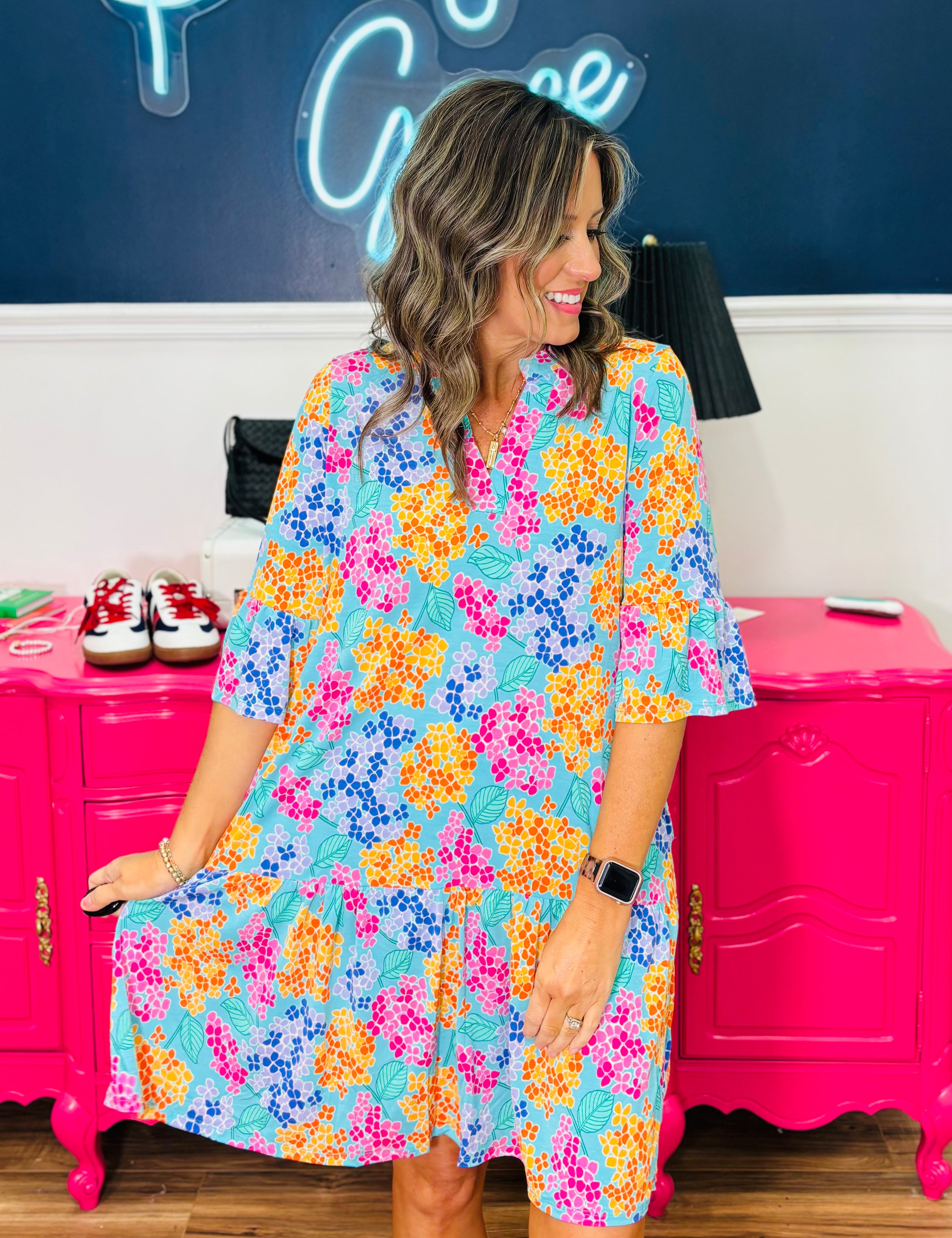 Dear Scarlett Walk Away Lizzy Sunday Dress - FINAL SALE