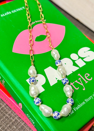 Lindsay Pearl Necklace