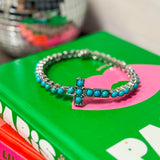Teresa Western Cross Bracelet