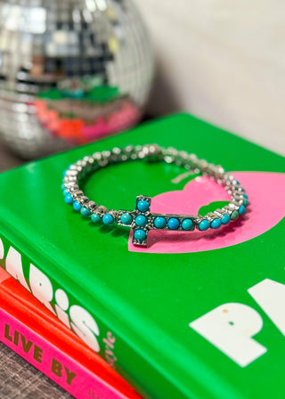 Teresa Western Cross Bracelet