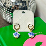Nyla Floral Porcelain Earrings