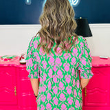 Dear Scarlett As Lucky As Can Be Lizzy Smocked Top