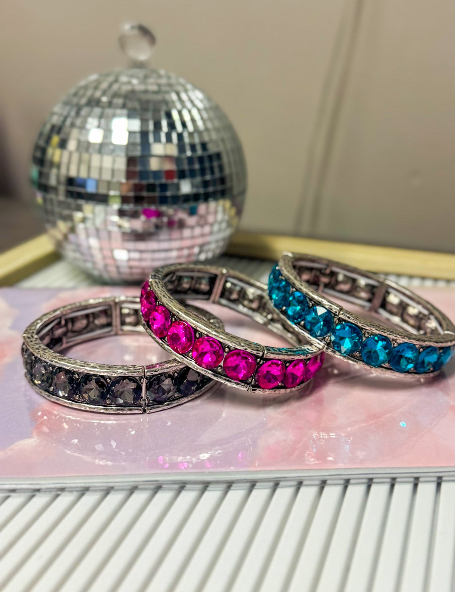Allison Crystal Bracelets - 3 Styles