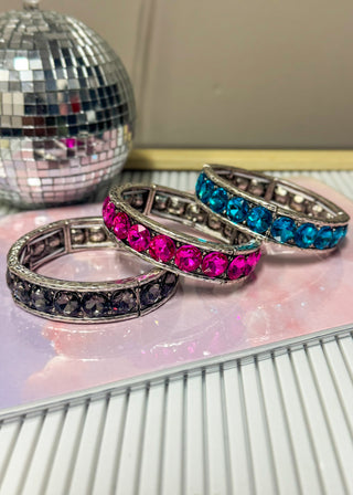 DB -  Allison Crystal Bracelets - 3 Styles BF25