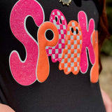Spooky Tee in Glitter Puff