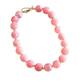Tessie Pink Beaded Necklace - PREORDER