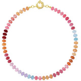 Jessica Multicolor Toggle Necklace - PREORDER