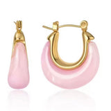 Kenzie Cotton Candy Hoops - PREORDER