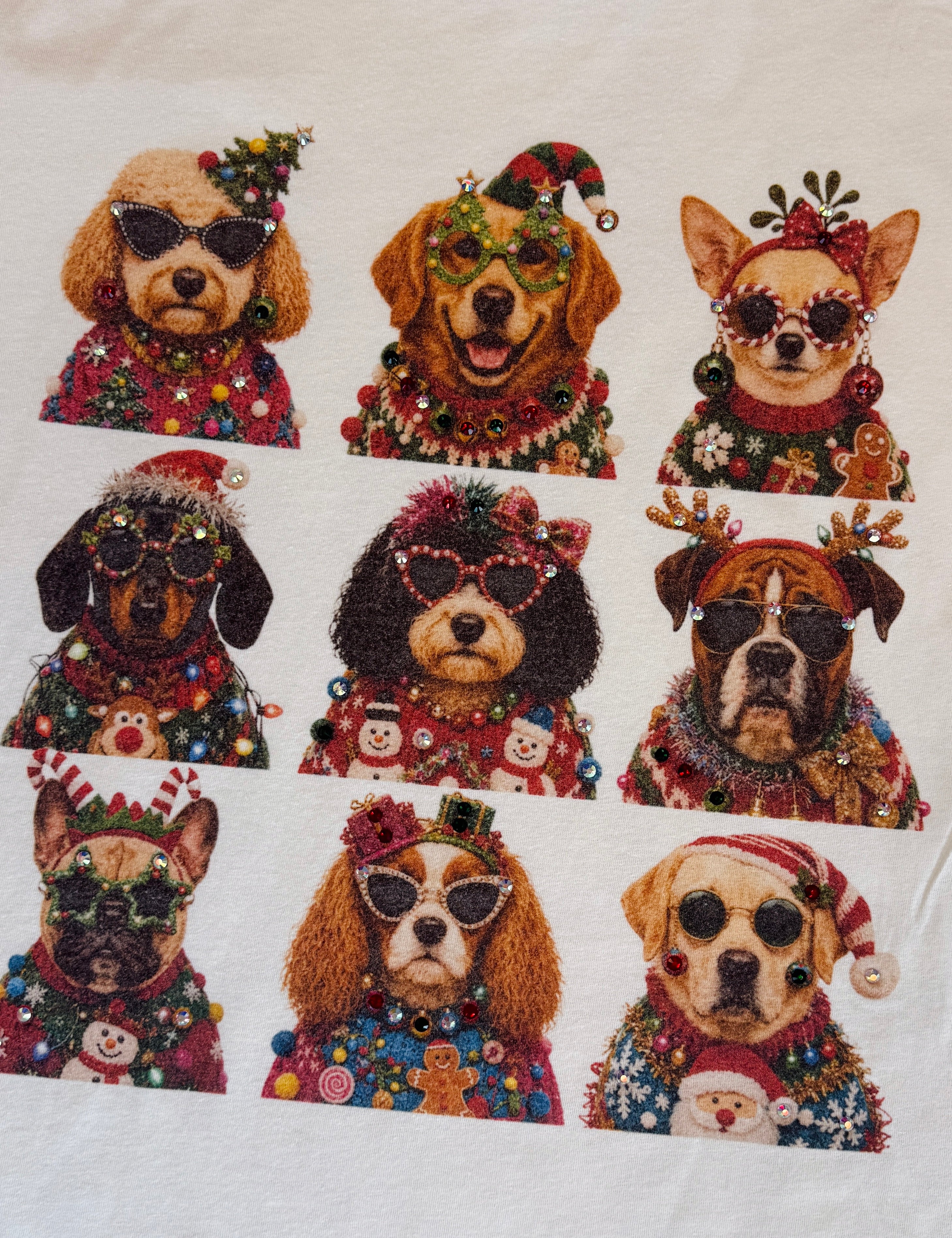 Holiday Hounds Boujee Tee -PGB EXCLUSIVE