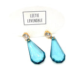 Vivid Jewel Drop Earrings