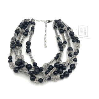 Black & Fractured Glitterati Sylvie Necklace  - PREORDER