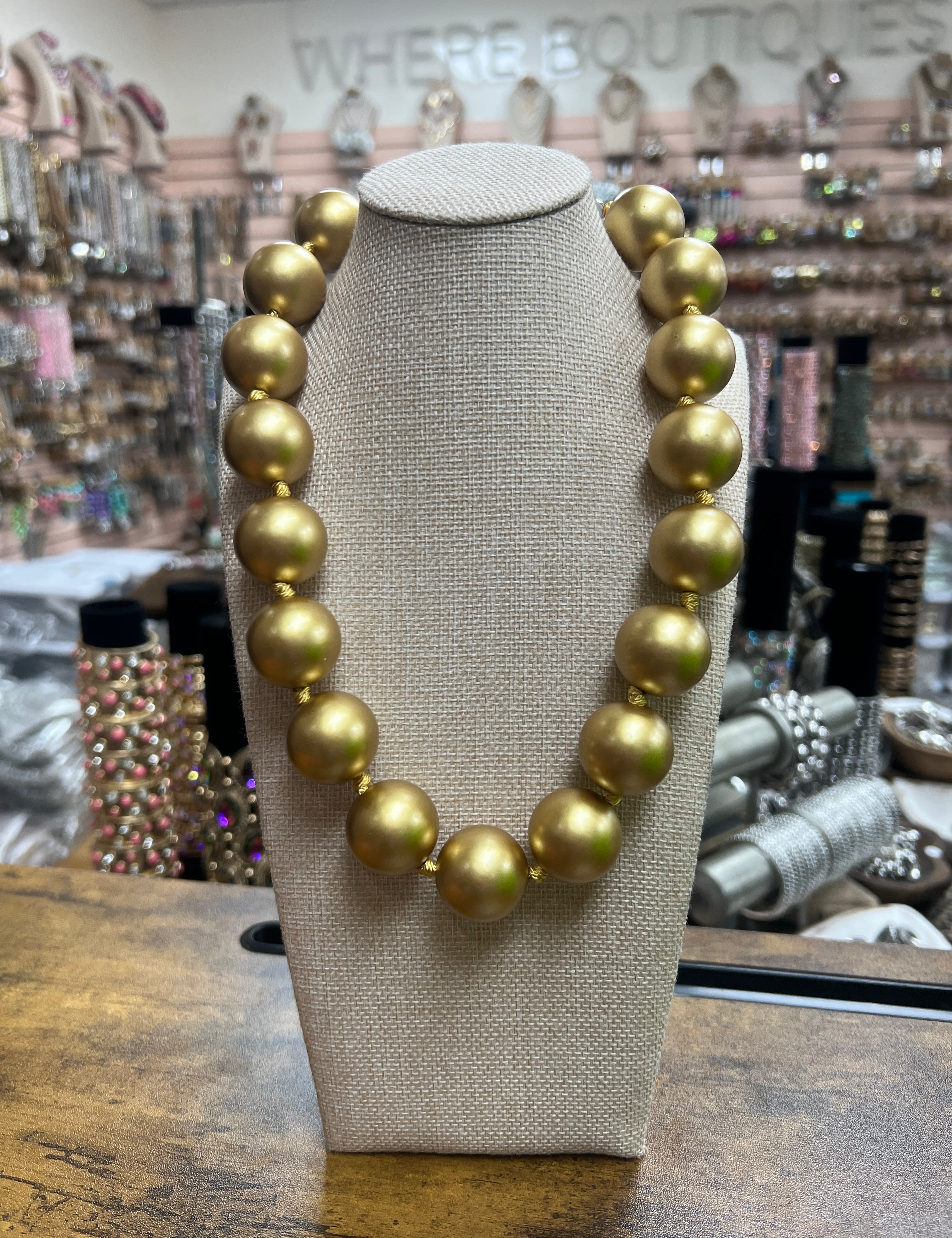ATG Chunky Beaded Necklaces