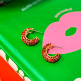 Paige Crystal Hoops - 2 Styles