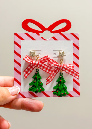 Festive Fix Christmas Tree Earrings