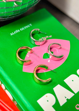 Michelle Hoop Earrings - 2 Styles