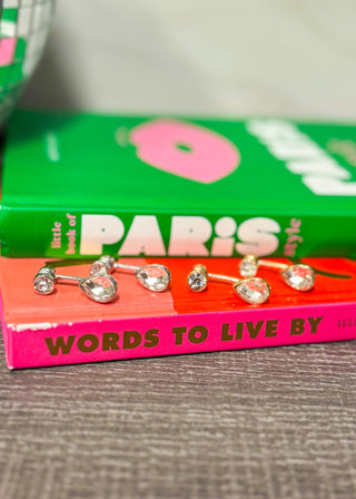 Riley Crystal Earrings - 2 Styles