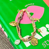 Ashlynn Scarf Charm Bracelet