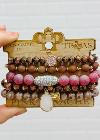 Thalia Bracelet Stack by Pink Panache