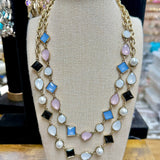 ATG Mix Shape Crystal Necklaces